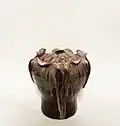 Renate Fuhry, Vase, Keramik, glasiert, 1975