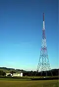 Reservesendeturm Beromünster mit Sendezentrale