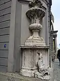 Skulptur Ecke Residenzstraße/Viscardigasse