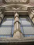 Restauriertes Turmfenster (Außenansicht)