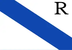 Flagge des Ortes Retranchement