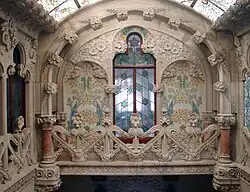 Absatz im ersten Obergeschoss der Casa Navàs 1903–1907