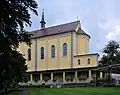 Franziskuskapelle mit Pilgerstätte im Untergeschoss