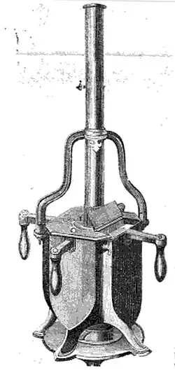 Revolver-Plättofen
