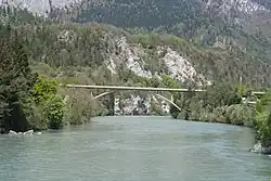 Rheinbrücke Tamins der Hauptstrasse 19 von Christian Menn