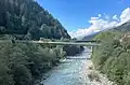 Rheinbrücke (2016) nach Westen