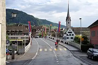 Über die Rheinbrücke