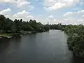 Die Ems kurz vor Rheine