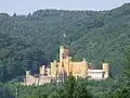 Lahnstein – Blick auf Schloss Stolzenfels