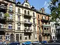 Fassadendetails der Gebäude zwischen Ringstraße und Wörthstraße