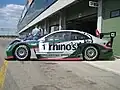 Mercedes CLK beim Central Europe Championship