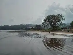 Riaba vom Strand her gesehen, 2013