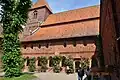 Kloster Ribe mit Klosterkirche und Kreuzgang