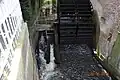 Wassermühle mit Stau an der Ribe Å