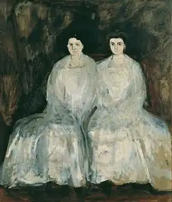 Die Schwestern Karoline und Pauline Fey, 1905
