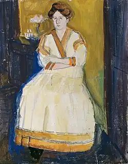 Mathilde Schönberg, vor dem Sommer 1907
