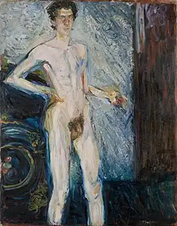Selbstbildnis als Akt, 1908
