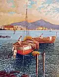 Aquarell von Paul Richter