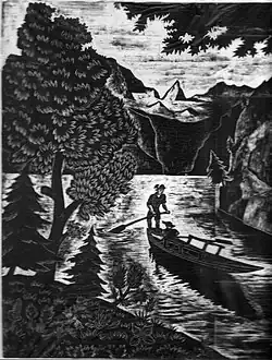 Fritz Richter: Königssee, vom Malerwinkel aus