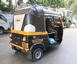 Autorikscha in Mumbai, Indien