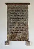 Gedenktafel zum Riederstein-Verein