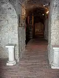 Innenansicht der Burganlage