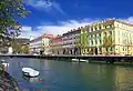 Ufereinfassungen im Stadtgebiet von Rijeka