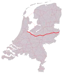 Verlauf der A1