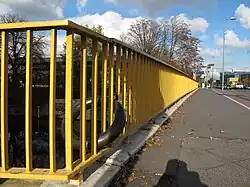 Norbert Radermacher, Der Ring, 1985. Standort: Potsdamer Brücke Berlin