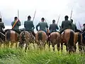 Ringreiten in Oevenum, Nordfriesland