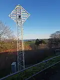 Das Oberfeuer von hinten gesehen
