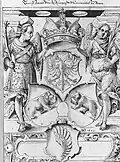Riss zu einer Berner Standesscheibe, 1607