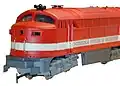 Dieselelektrische Lokomotive der Fairbanks Morse Minneapolis & St. Louis