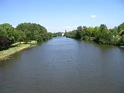 Die Sarthe bei Morannes