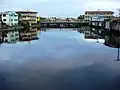 Brücke über den Meycauayan River