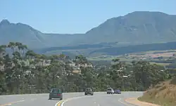 Riversdale von der N2 gesehen