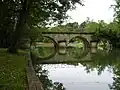 Brücke über den Aron