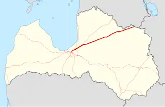 Verlauf der A2