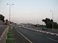 Kvisch 531 kurz vor der Abfahrt Kfar Saba / Hod haScharon