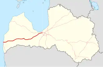 Verlauf der A9