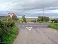 Einmündung in die A882 bei Dunn