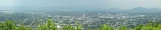Panoramaaufnahme des Roanoke Valley