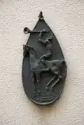 Private Gedenkmedaille am Geburtshaus