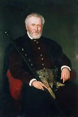 Porträt von Leon Sapieha, 1878