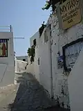 Straße in Lindos