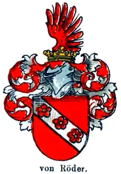 Wappen derer von Roeder (Anhalt).