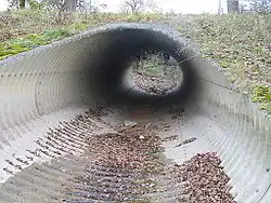 Rohrdurchlass aus Wellstahl