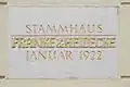 Stammhaus, Gedenkschrift