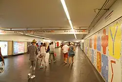 Metro-Station Ottaviano (A, bei Vatikan)