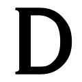 Lateinisches D (Antiqua)